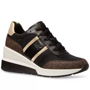 Michael Kors Mabel Trainer Lace-Up Sneakers size 5 1/2